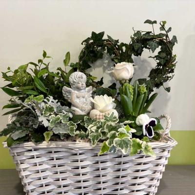 Composition Fleurs Enterrement